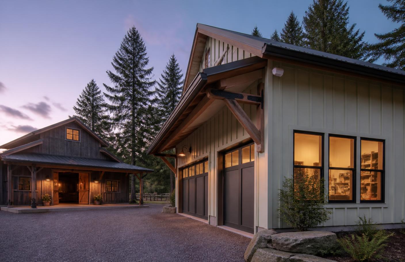Access point providing Wi-Fi coverage in a detached rural building